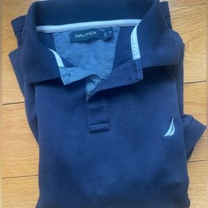 Nautica Men's Navy Blue Polo Shirt